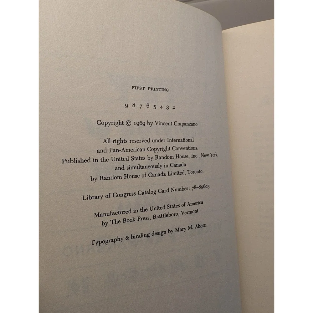 THE FIFTH WORLD OF‎ ENOCH MALONEY-Portrait of a Navaho-Crapanzano-1st HC w/DJ